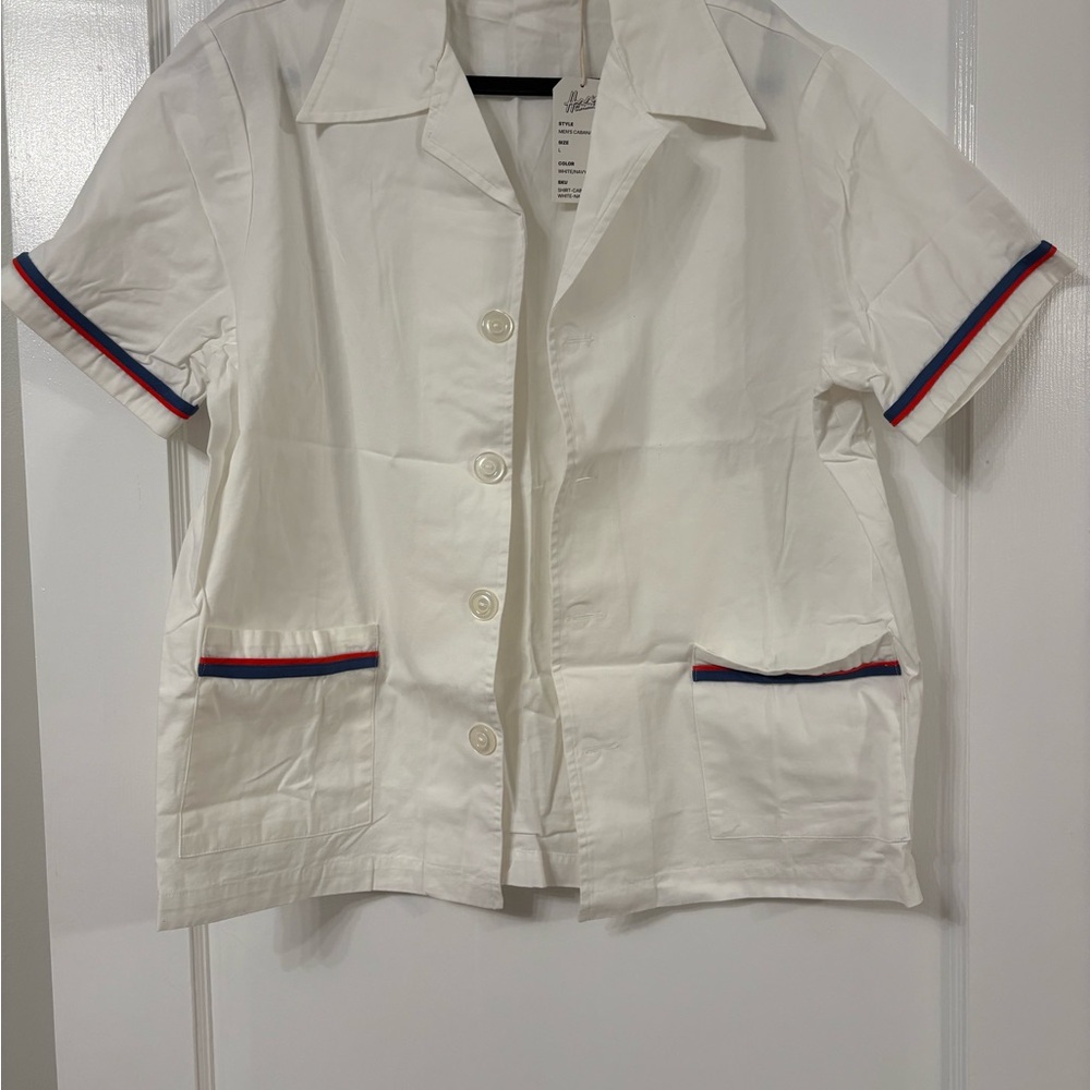 Hammie’s White Cabana - Button Down Shirt
